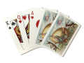 Easter-Greetings-Rabbits-by-a-Decorated-Egg-Poker-Playing-Cards-Deck